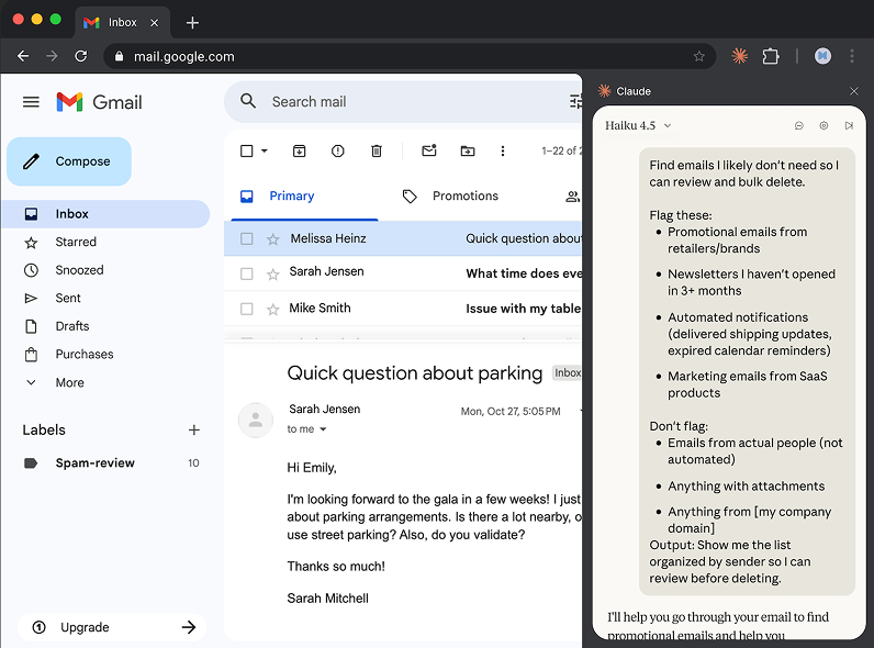 Prompt biến AI thành trợ lý lọc và soạn nháp email
